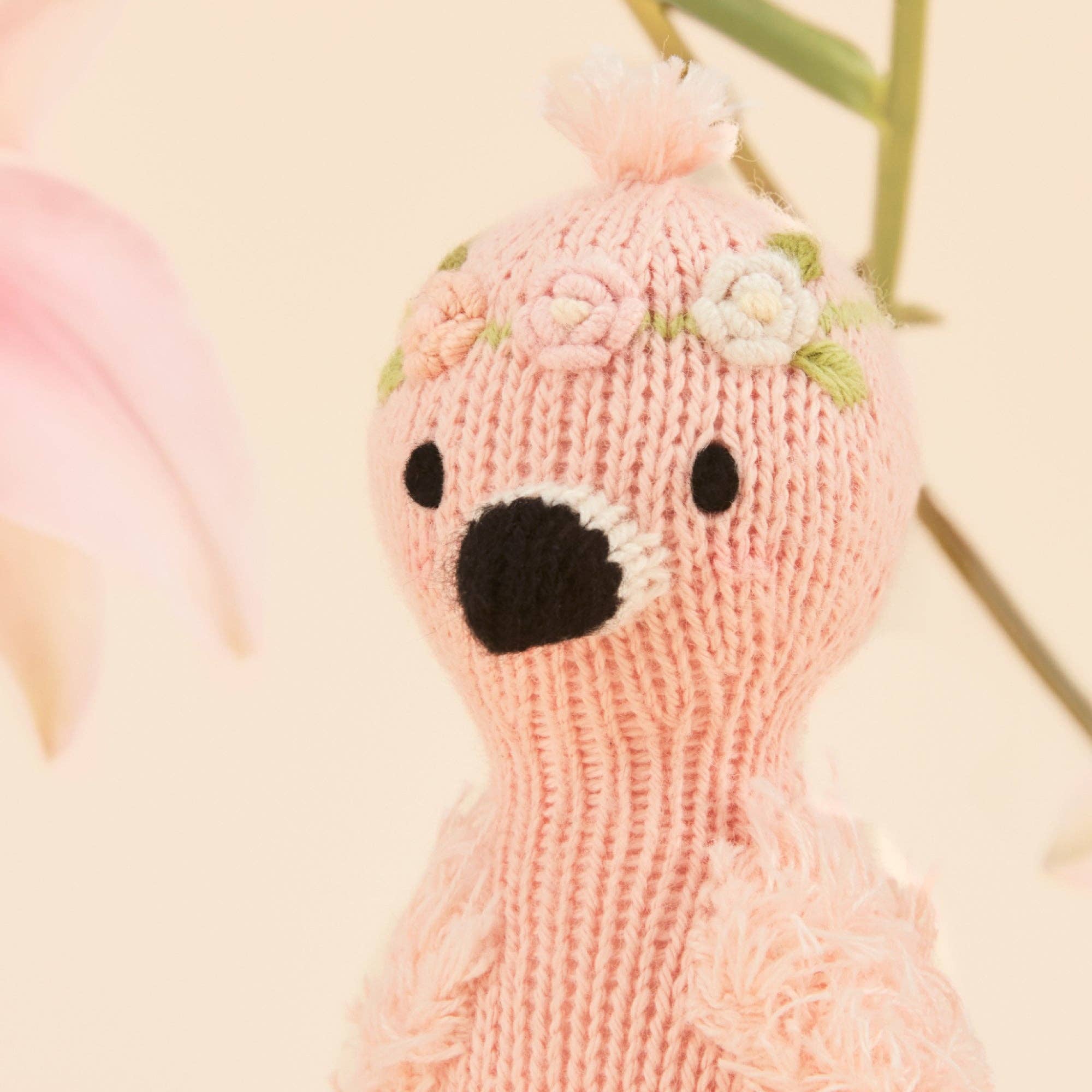 Penelope the flamingo