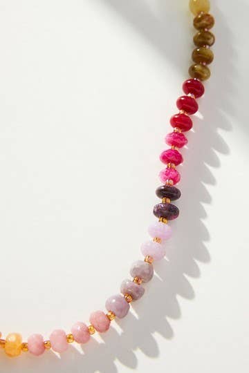 NATURAL AGATE GLASS Necklace