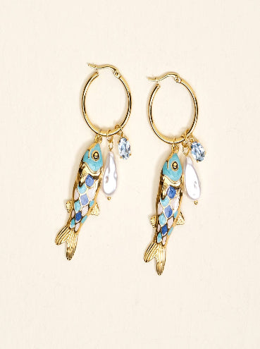 Hoop Earrings–Catch of the Day