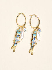 Hoop Earrings–Catch of the Day