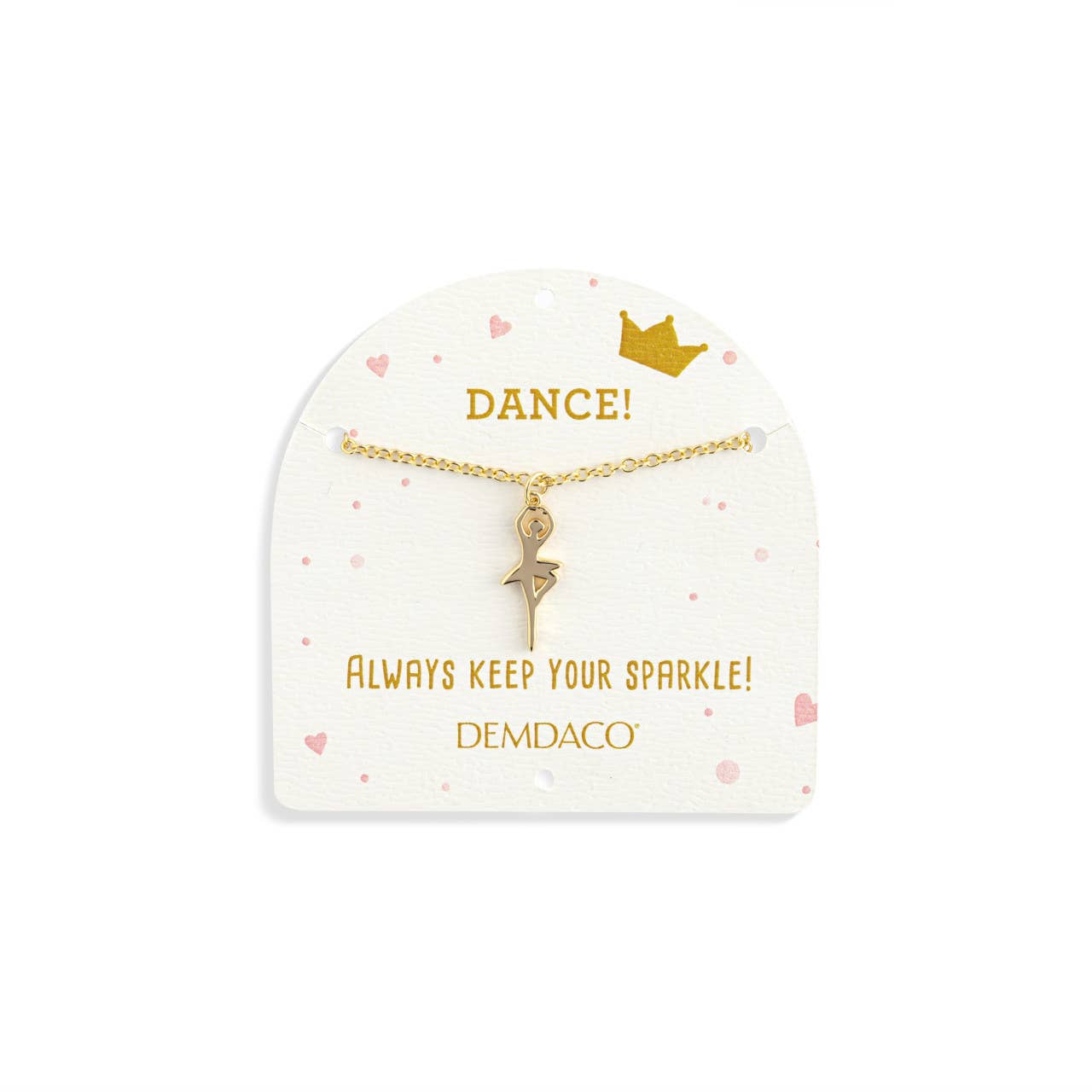 Pink Bunny & Dance Necklace