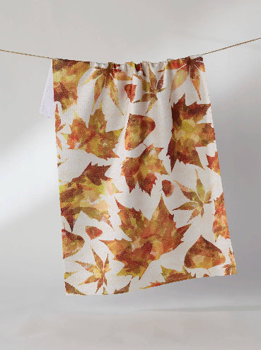Painted Fall Tea Towel