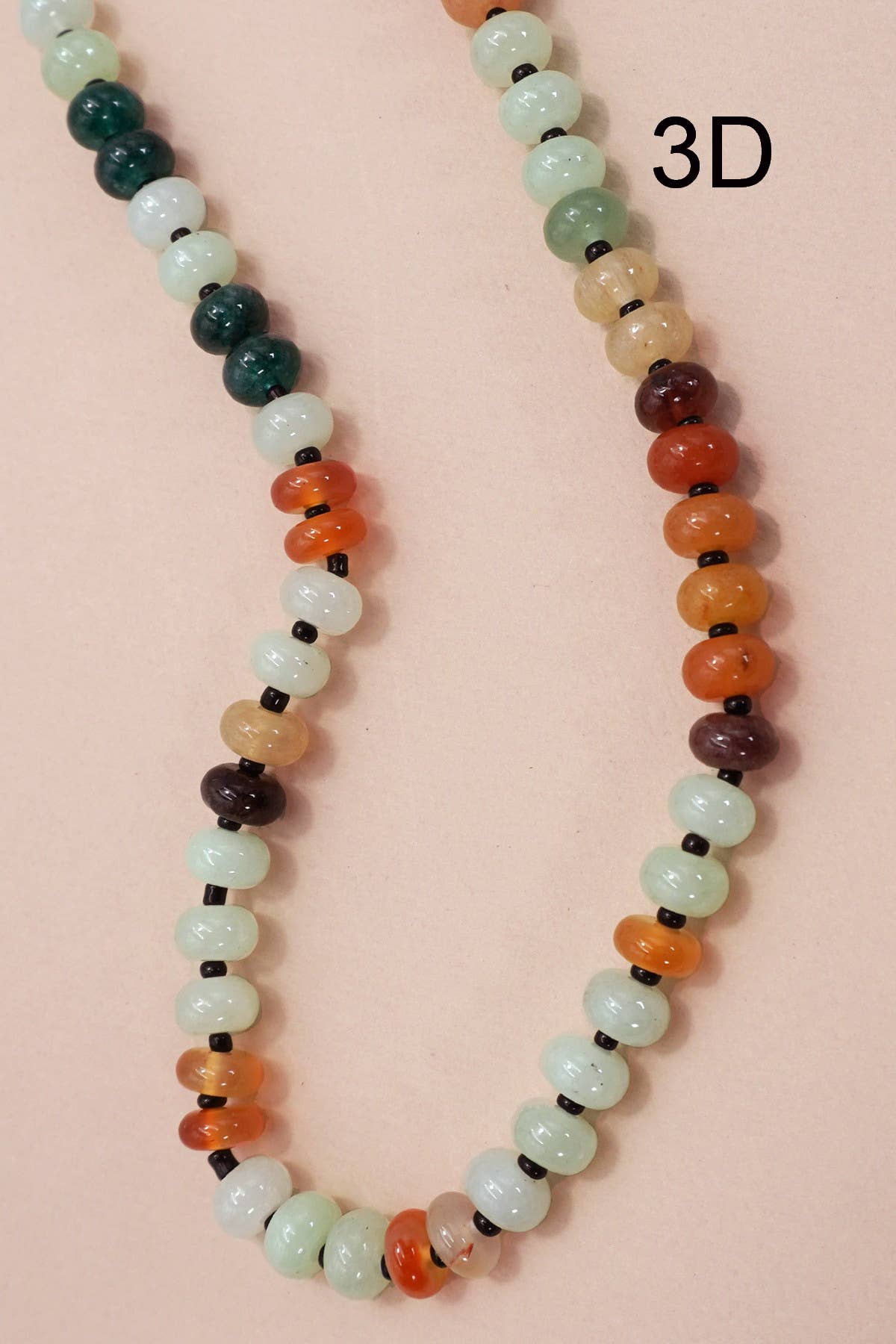 NATURAL AGATE GLASS Necklace