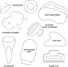 Lilac Spa Set