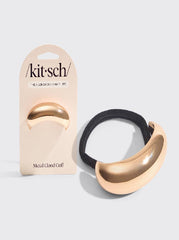 Gold Metal Cloud Cuff