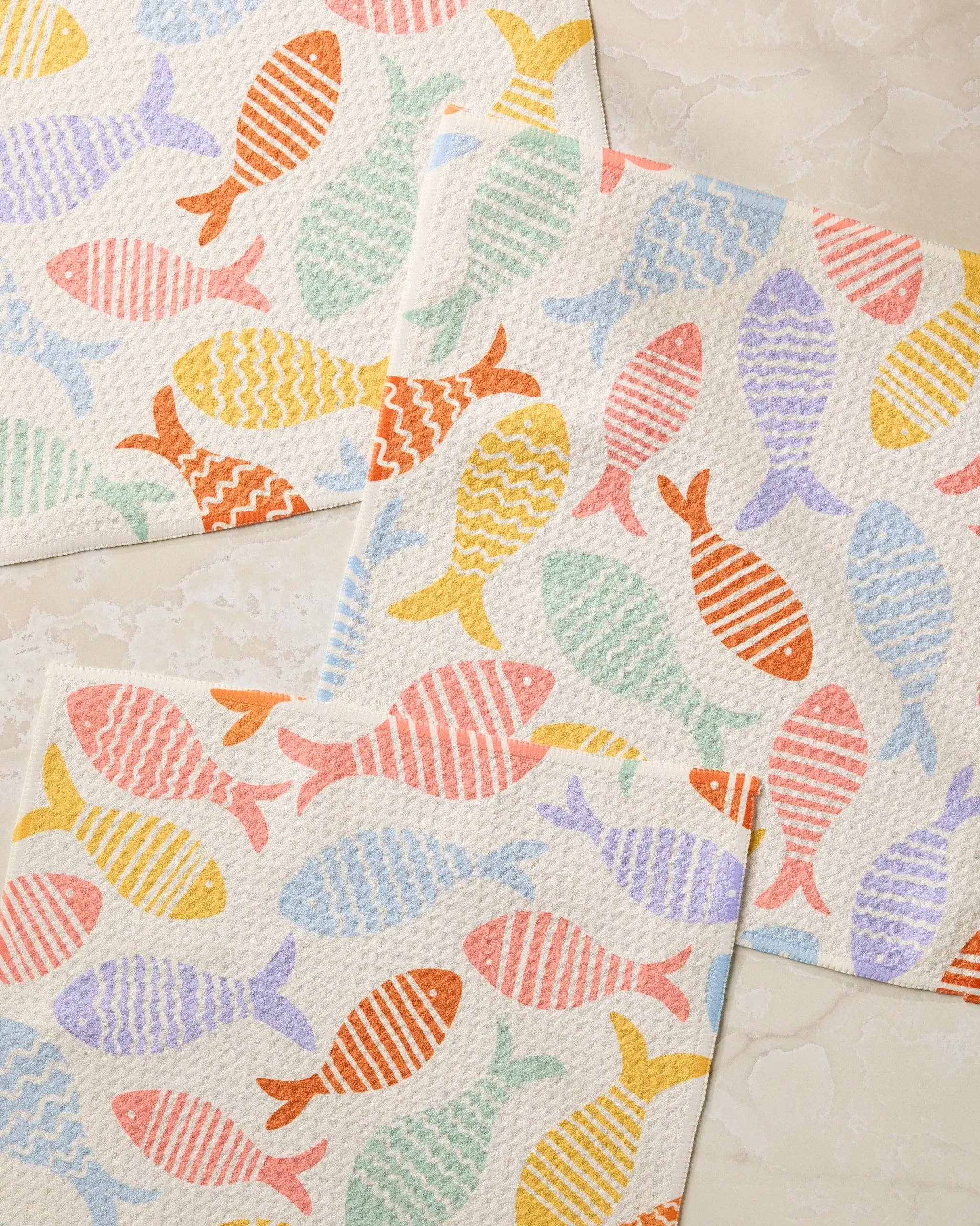 Fish Flip Dishcloth Set