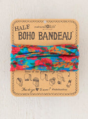 Natural Life Red & Blue Bandeau