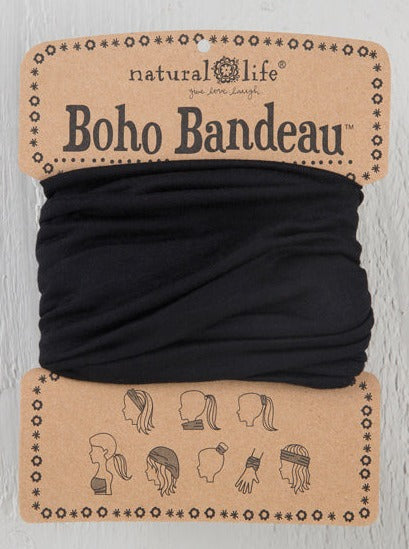 Natural Life Black Bandeau