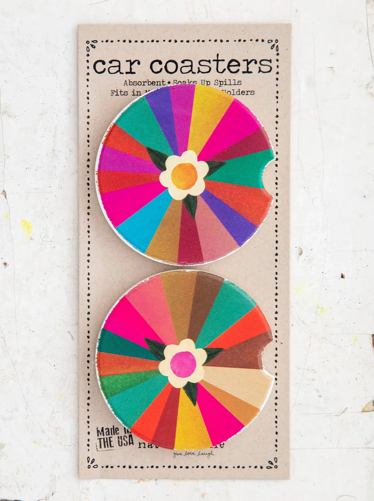 Natural Life Rainbow Coaster