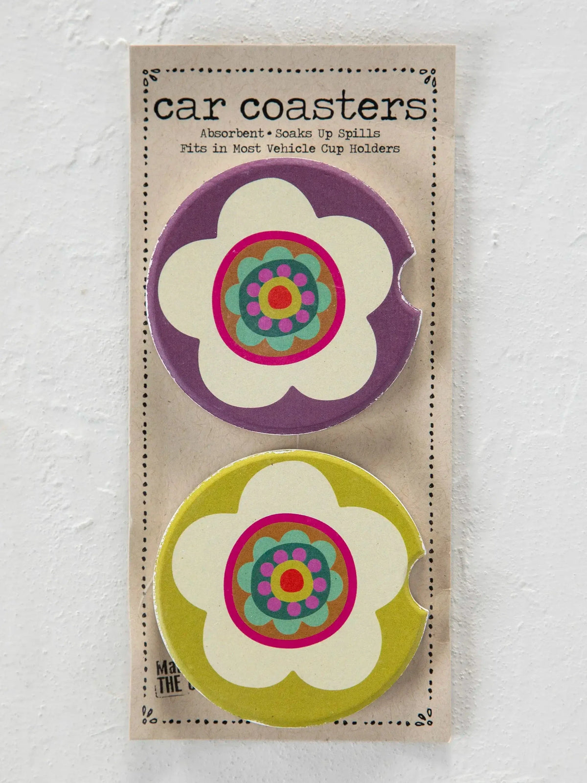 Natural Life Flower Coasters