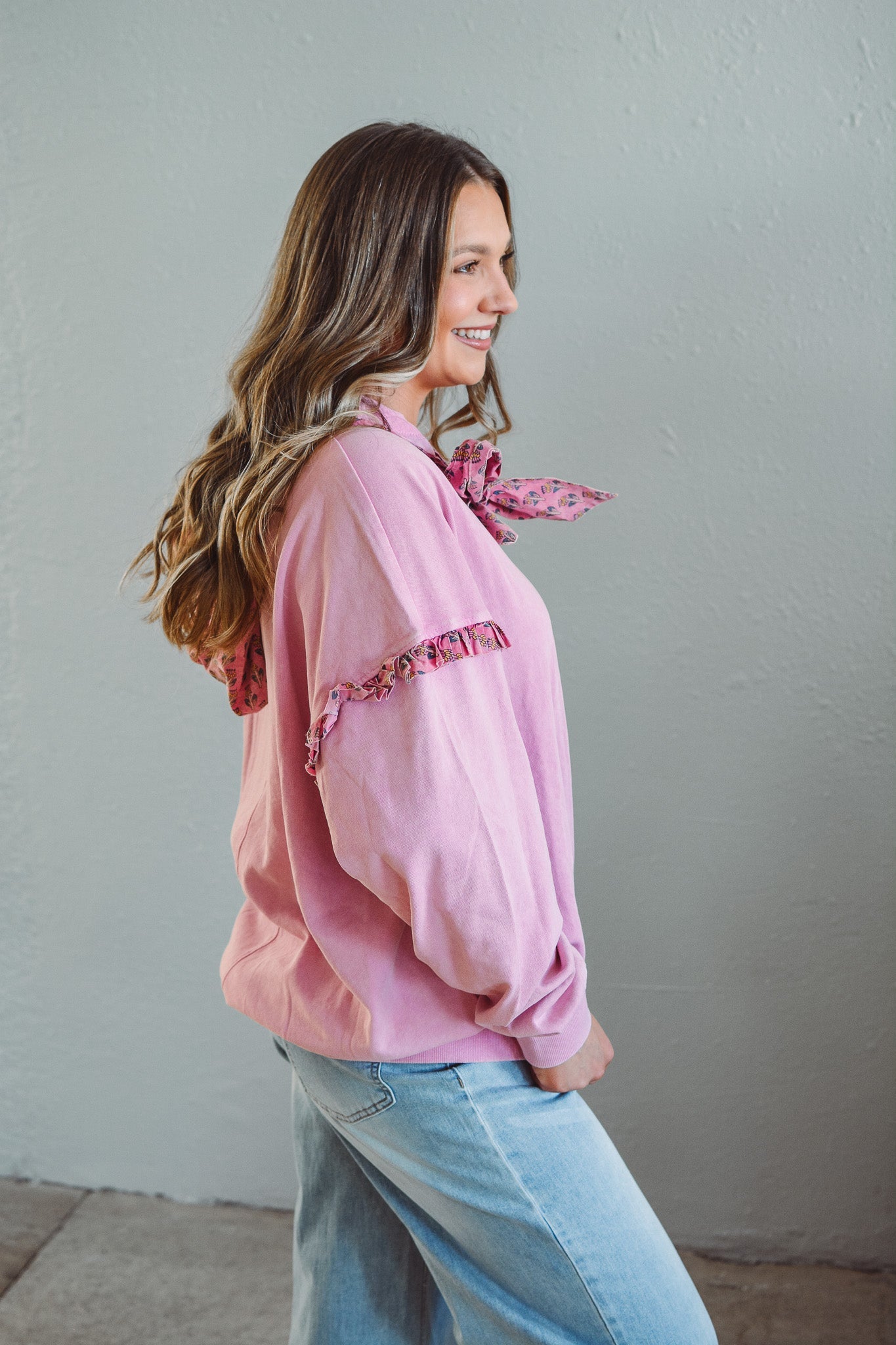 Parker Pink Pullover