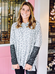 Leopard Turtle Pullover