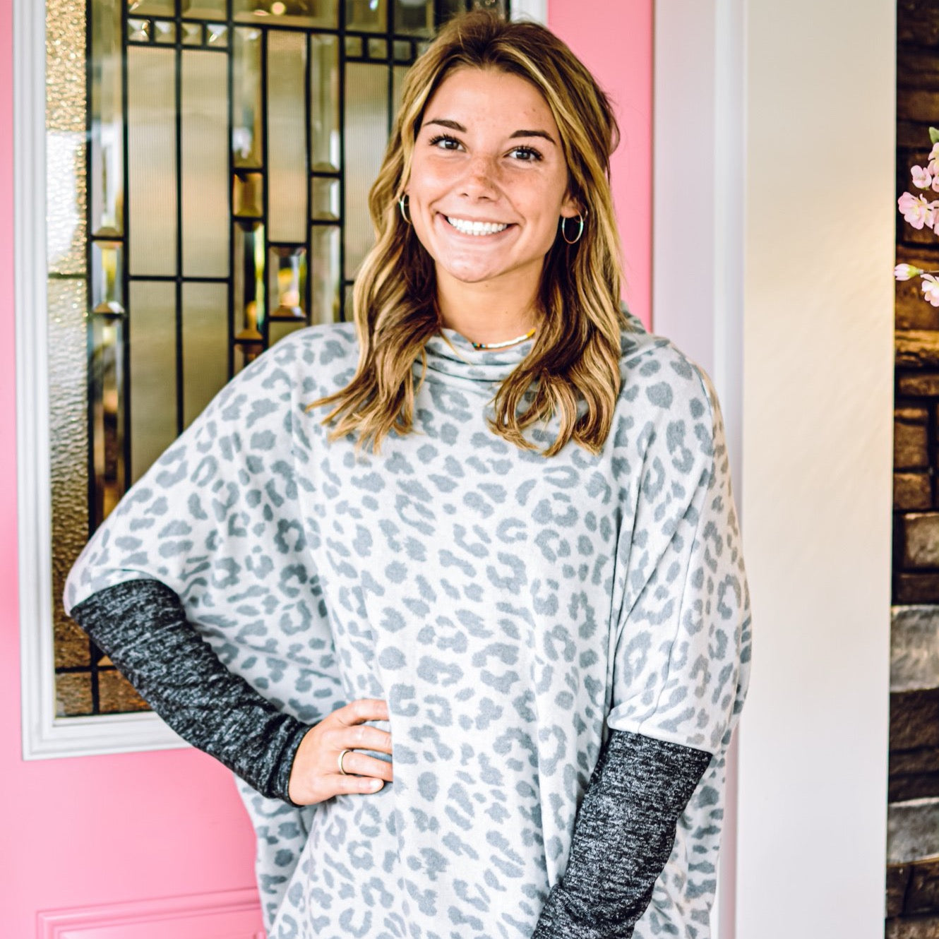 Leopard Turtle Pullover