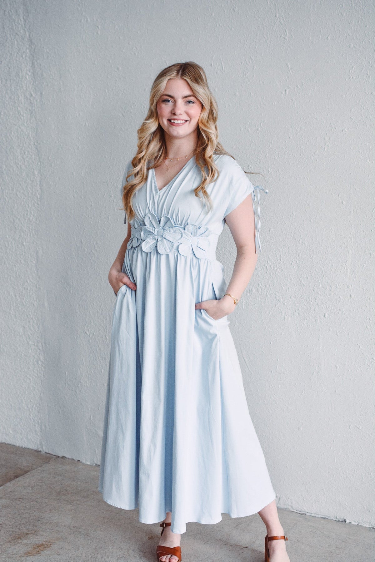 Floral Sky Dress