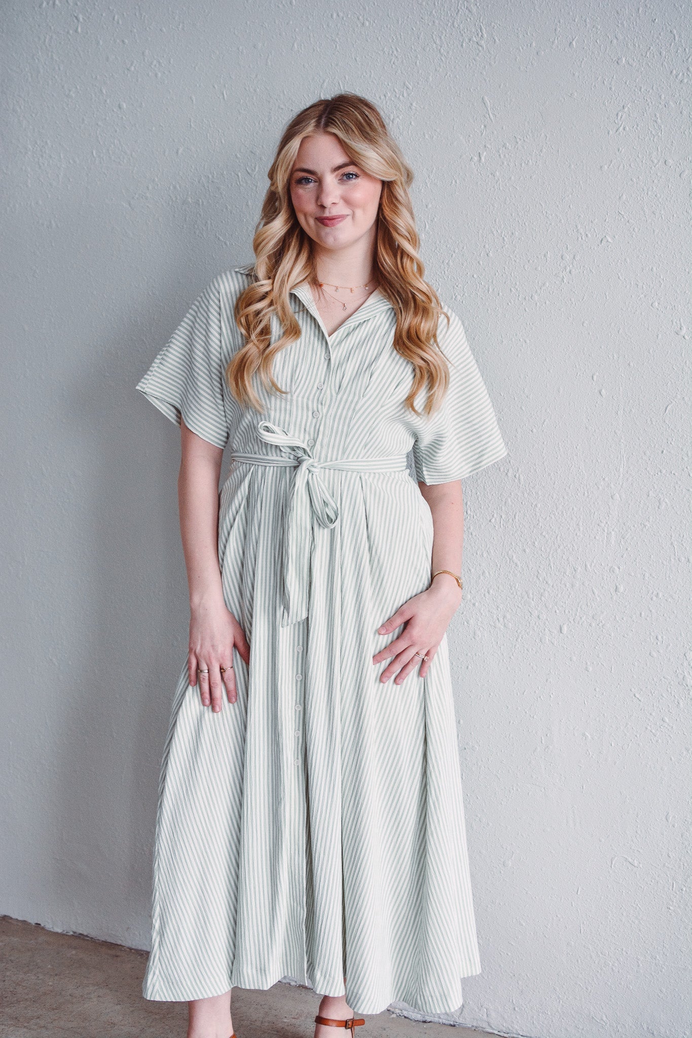 Meadow Striped Dress