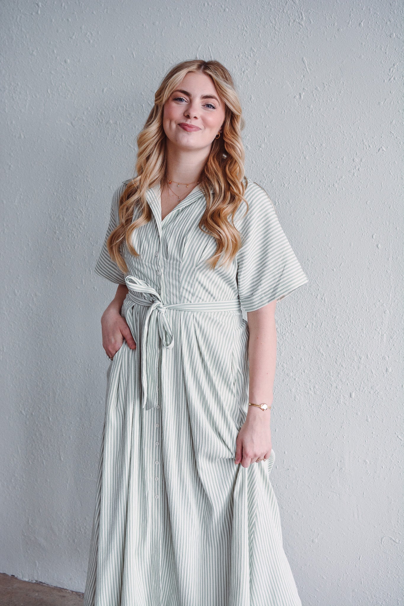 Meadow Striped Dress