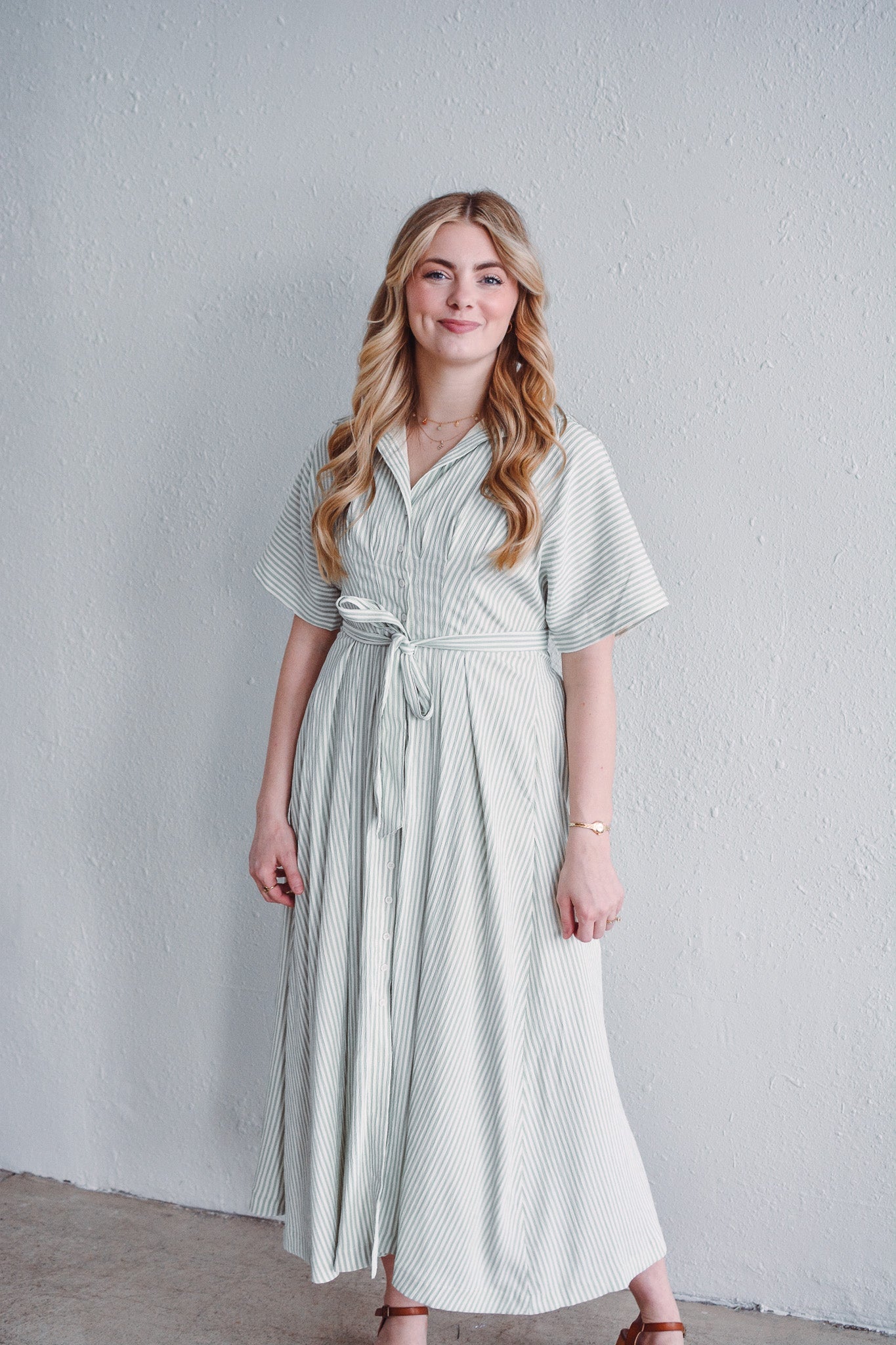 Meadow Striped Dress