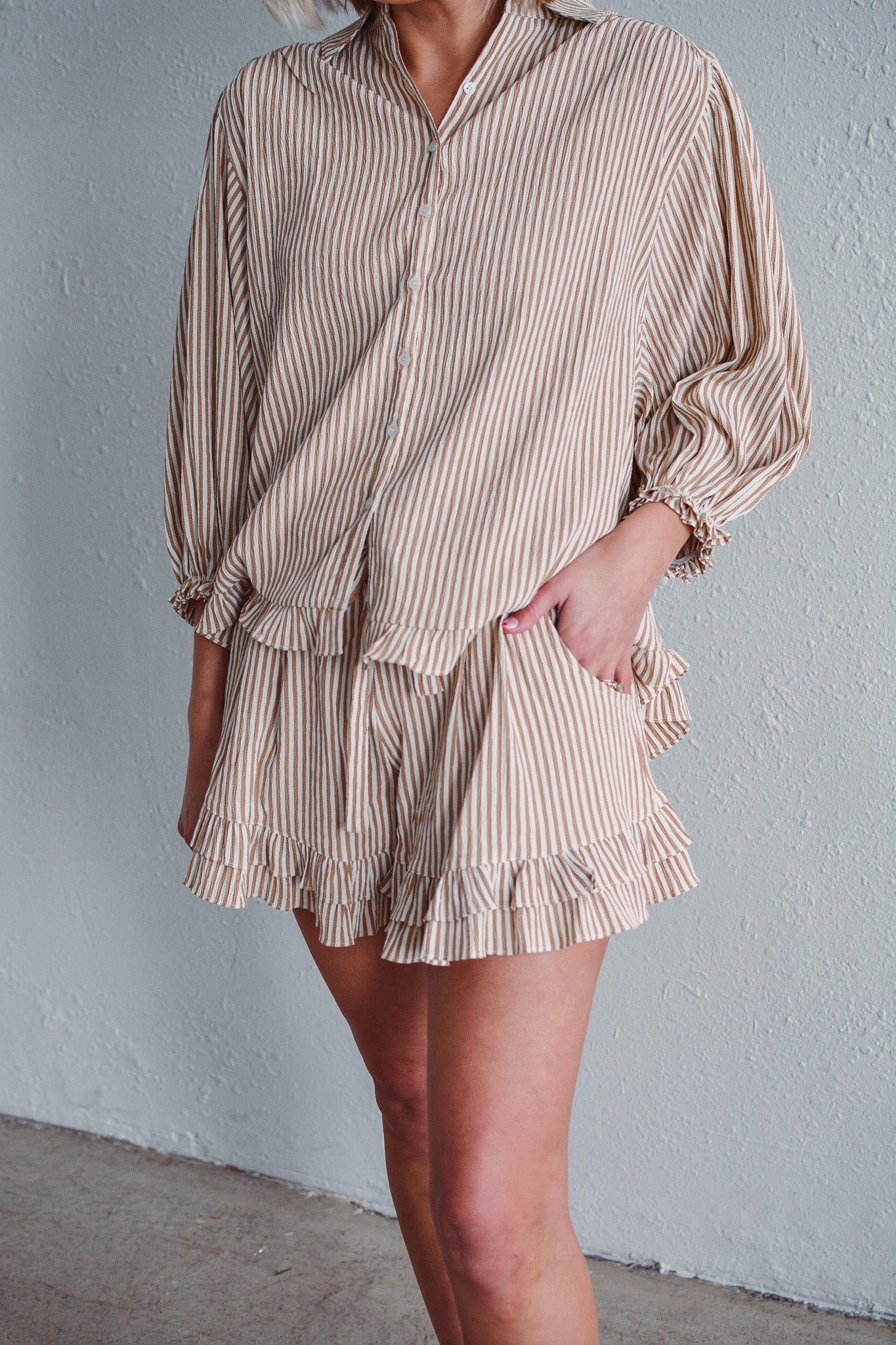 Maria Latte Shorts