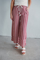Kelsey Red Pants