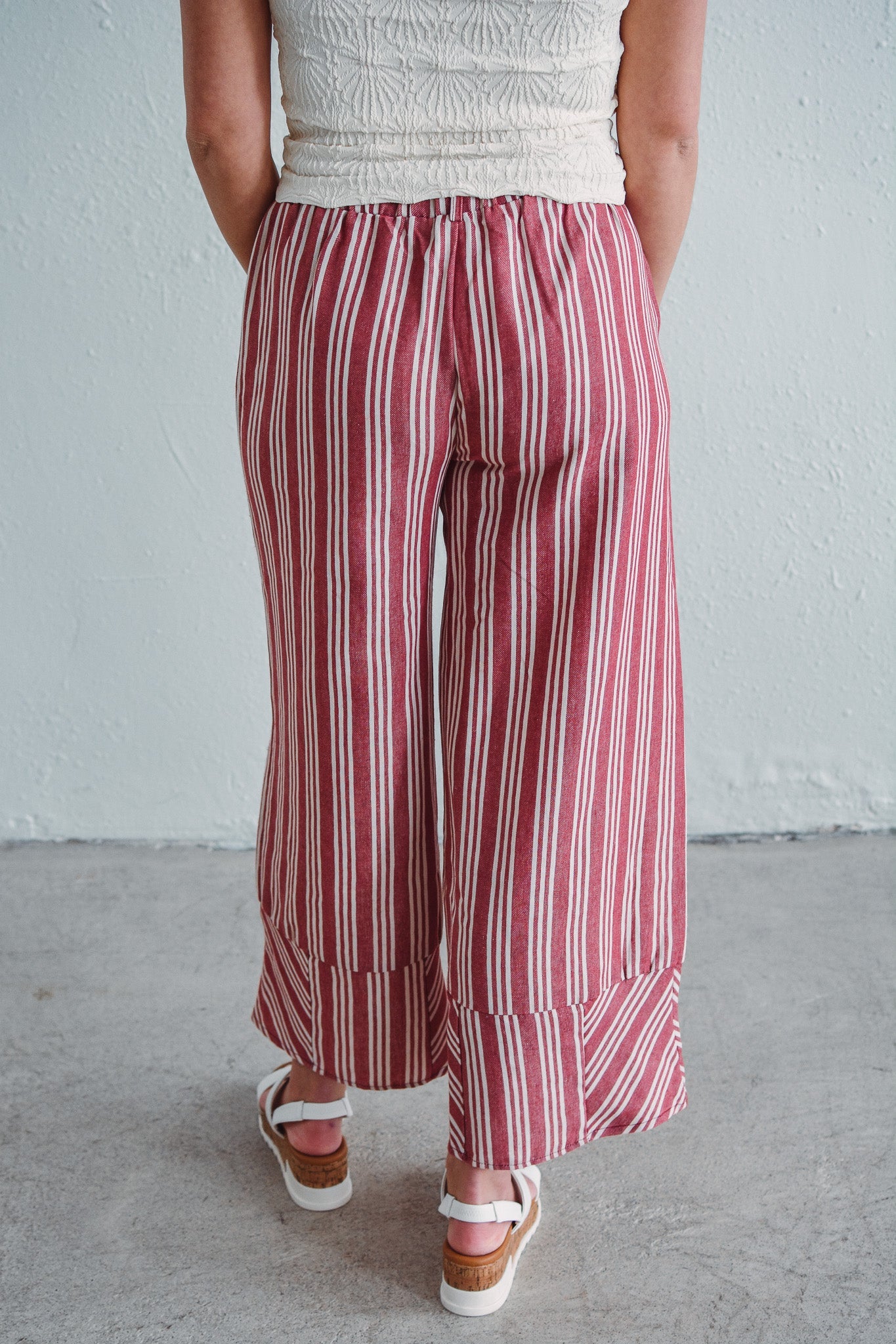Kelsey Red Pants