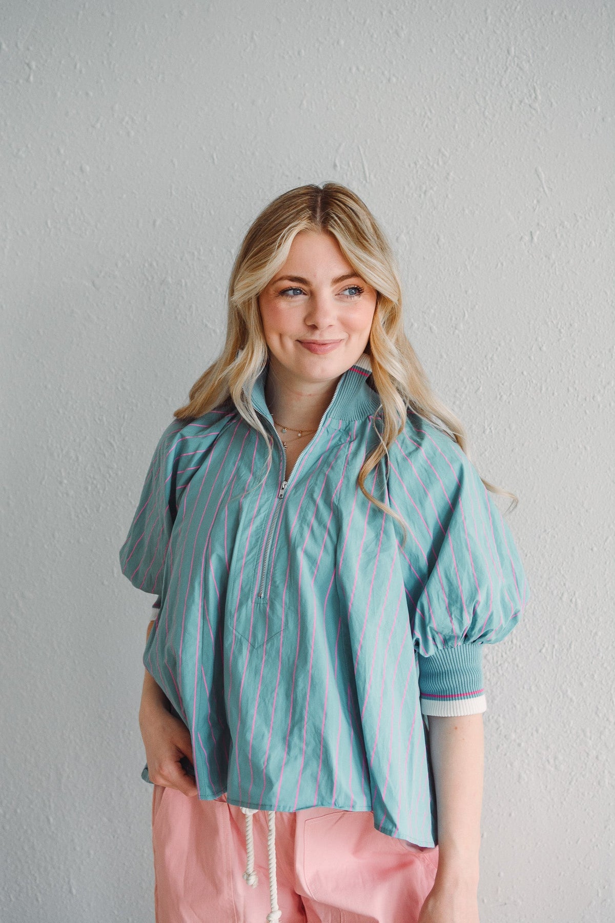Harbor Club Mint Top