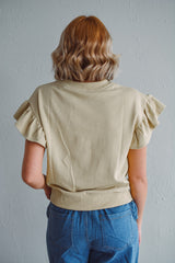 Golden Petal Blouse