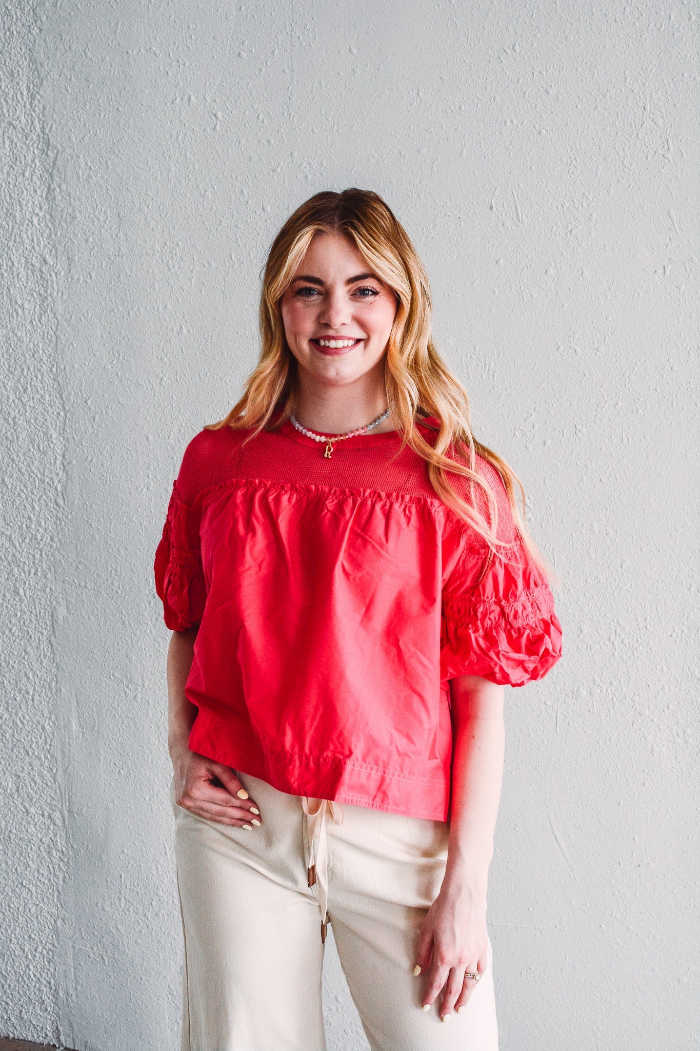Raspberry Blush Blouse