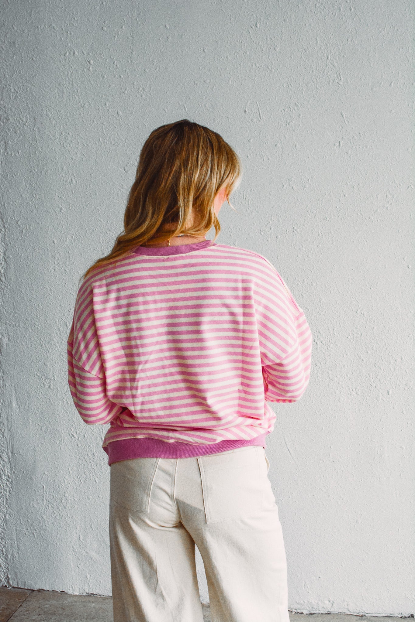 Pretty in Pink Pullover