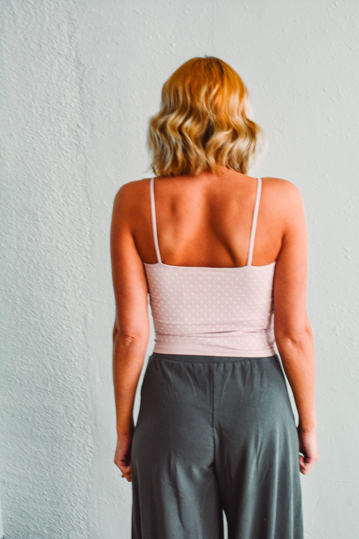 Polka Dot Strap Cami
