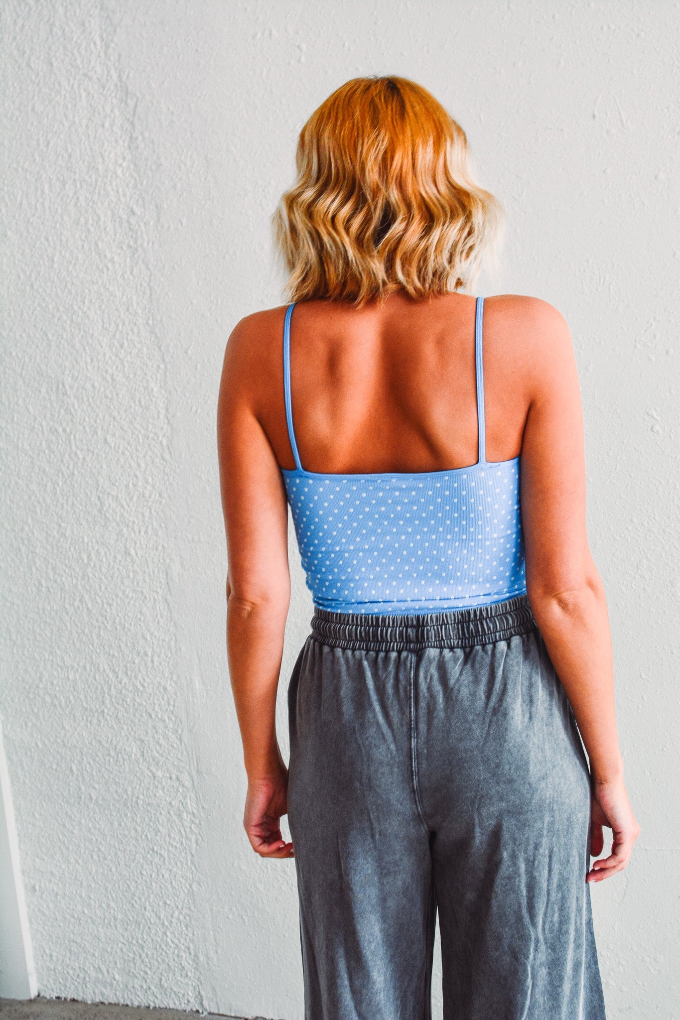Polka Dot Strap Cami