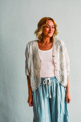Newport Crochet Top