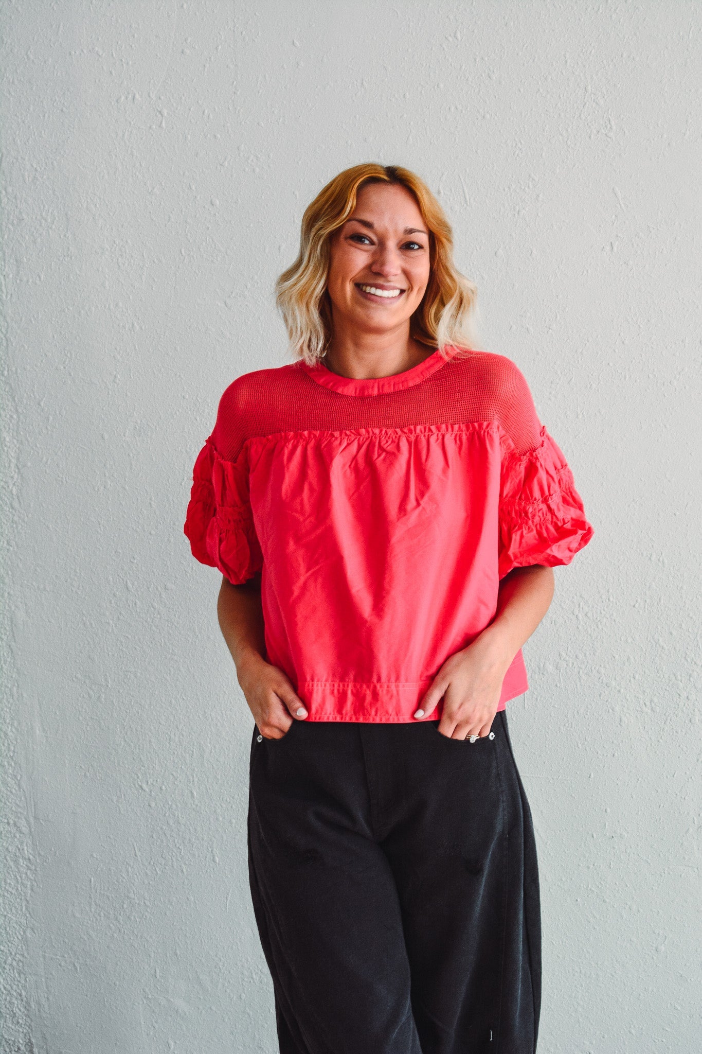 Raspberry Blush Blouse
