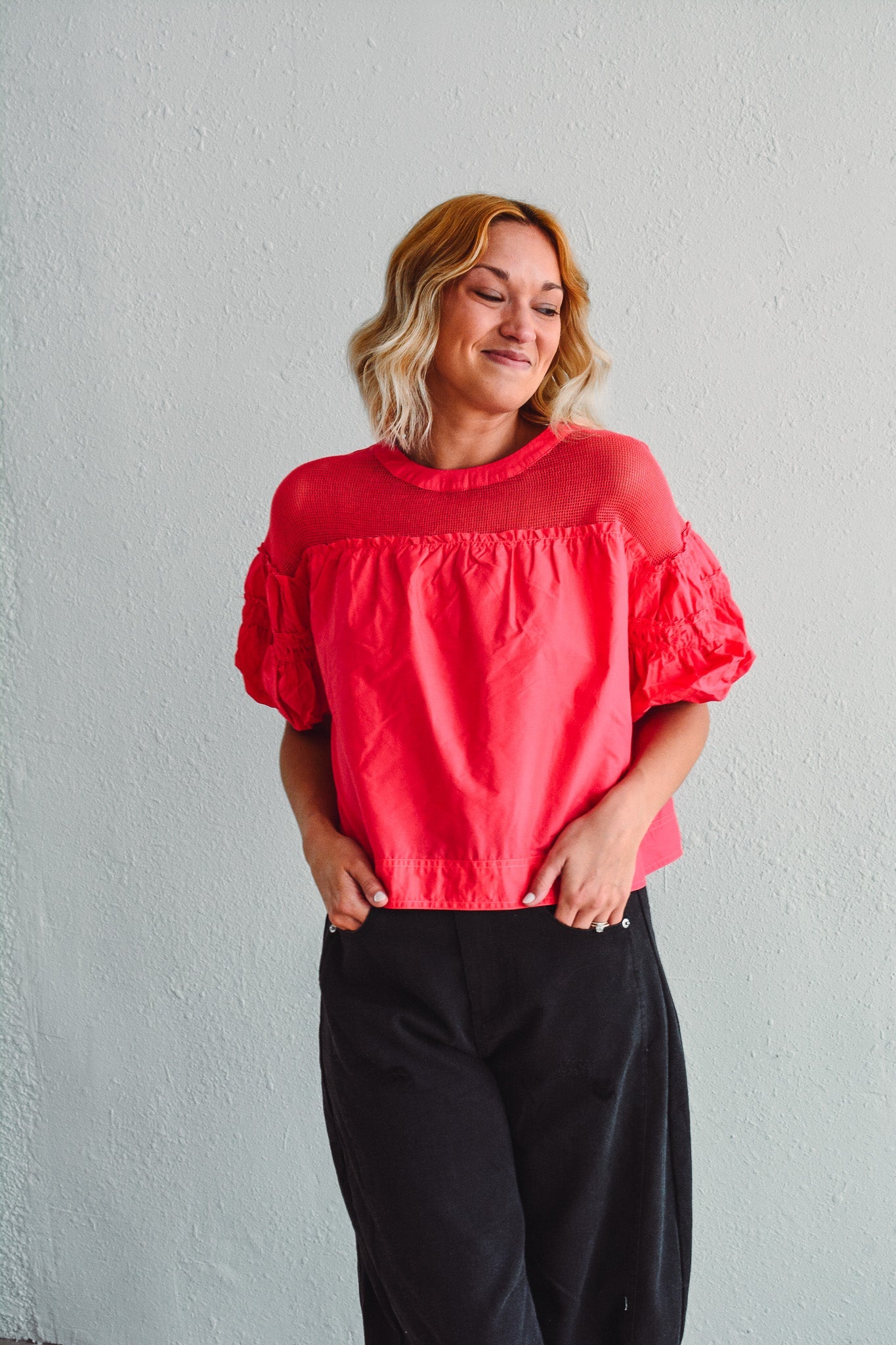Raspberry Blush Blouse