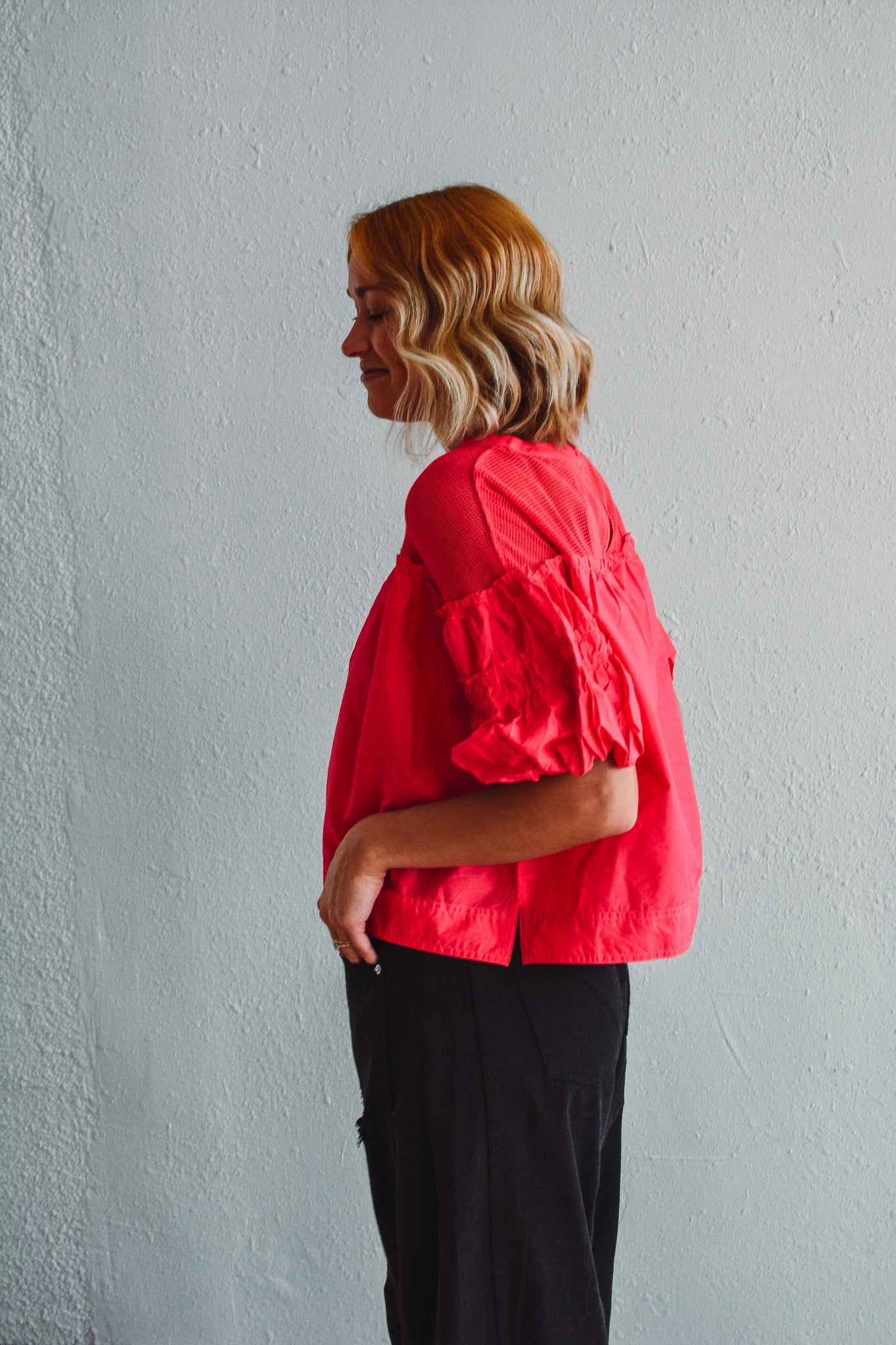 Raspberry Blush Blouse