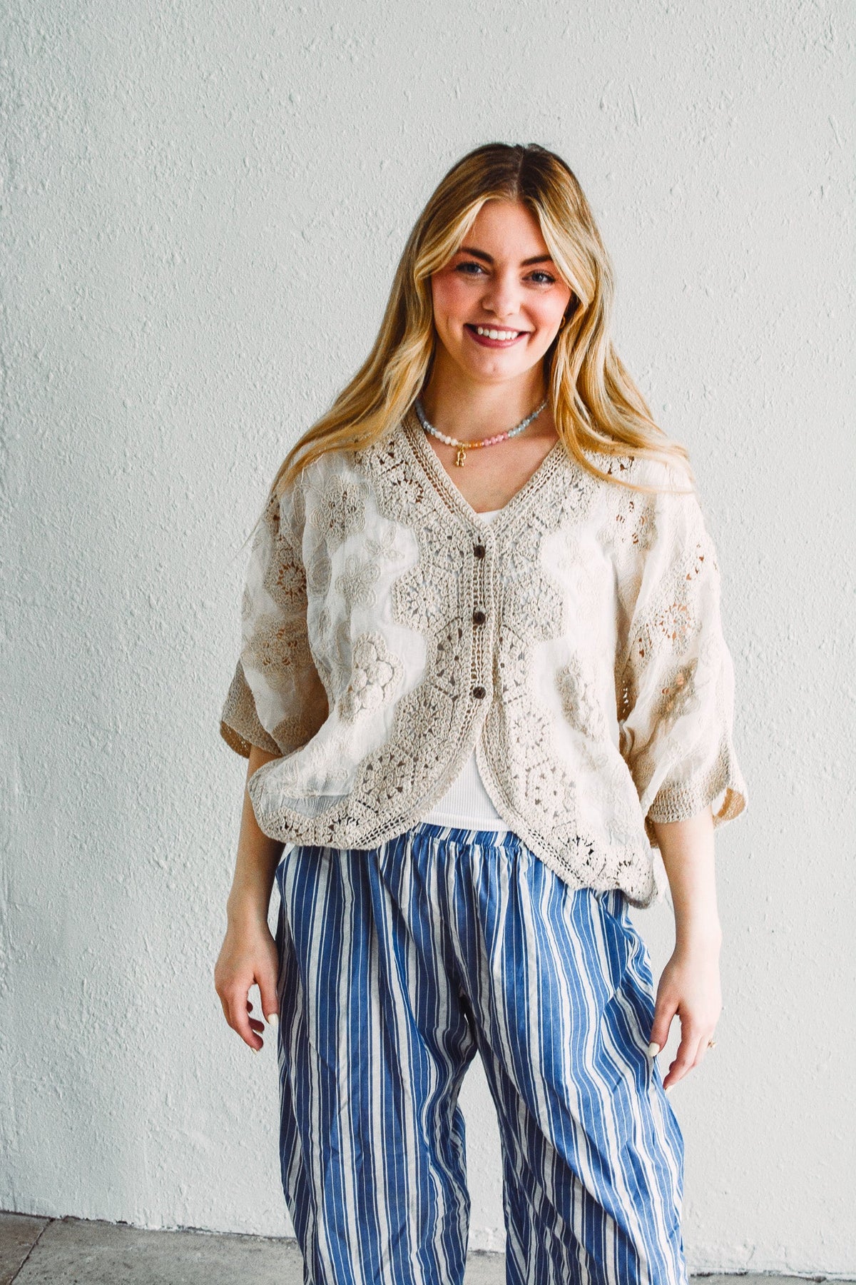 Newport Crochet Top