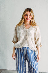 Newport Crochet Top
