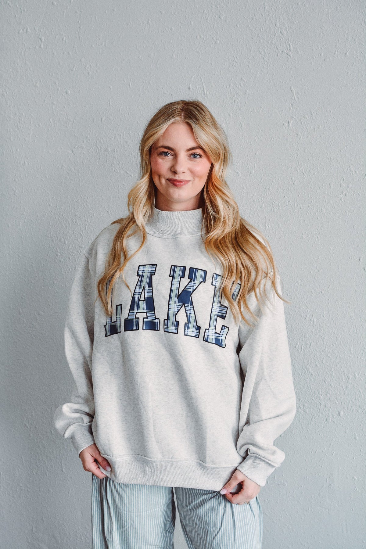 Lake Mock Neck Pullover