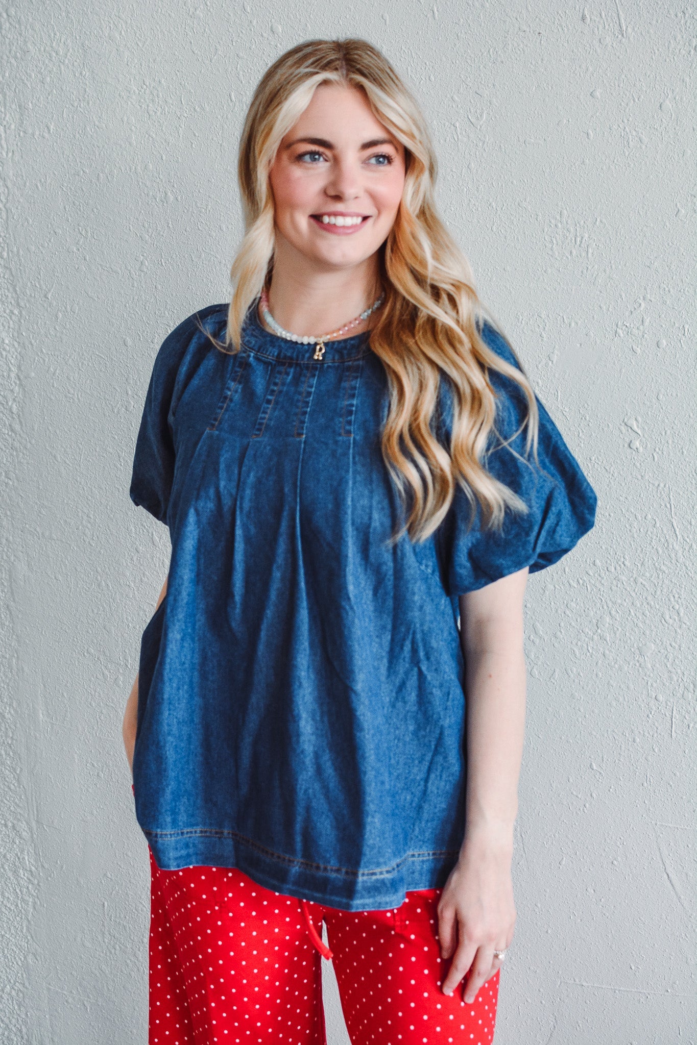 Sunday Denim Top