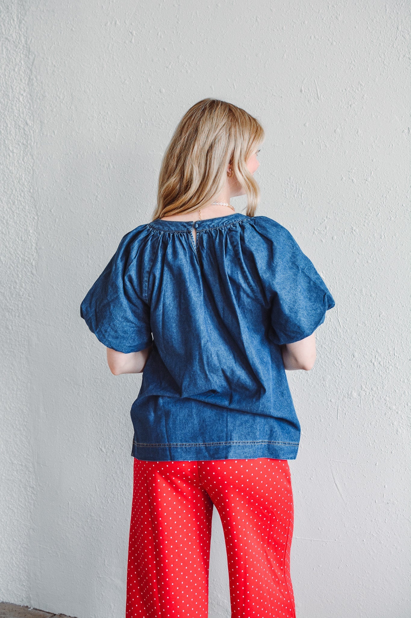 Sunday Denim Top
