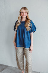 Sunday Denim Top