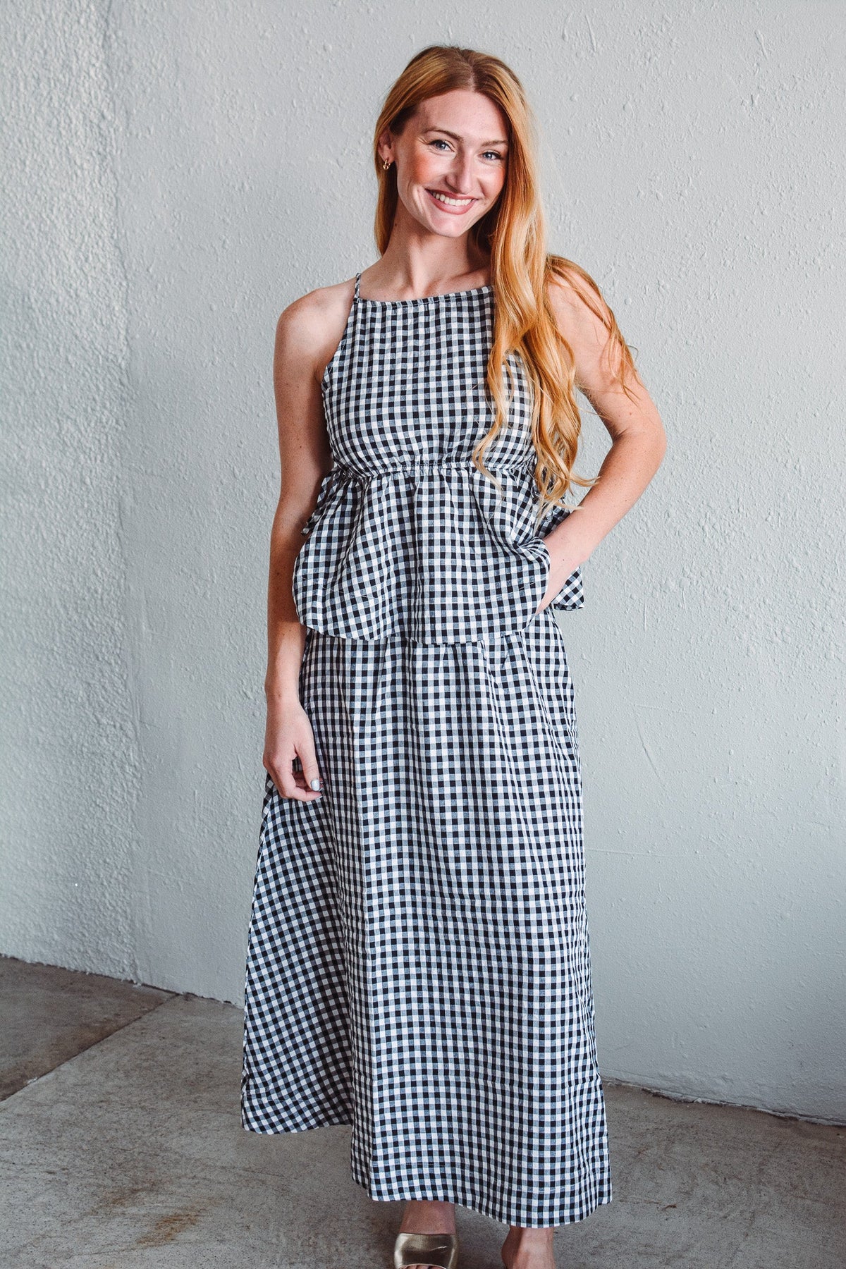 Gingham Breeze Set