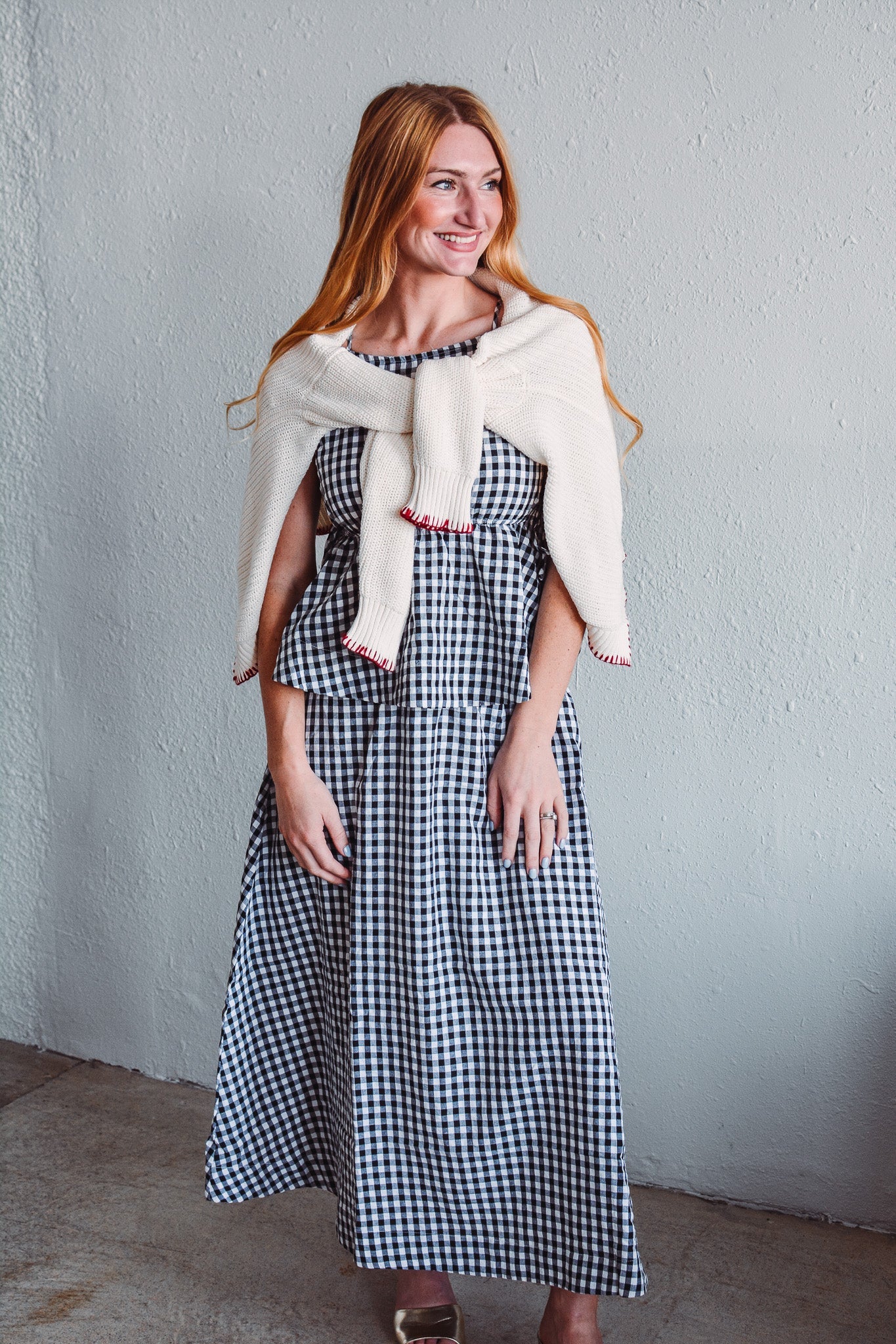 Gingham Breeze Set
