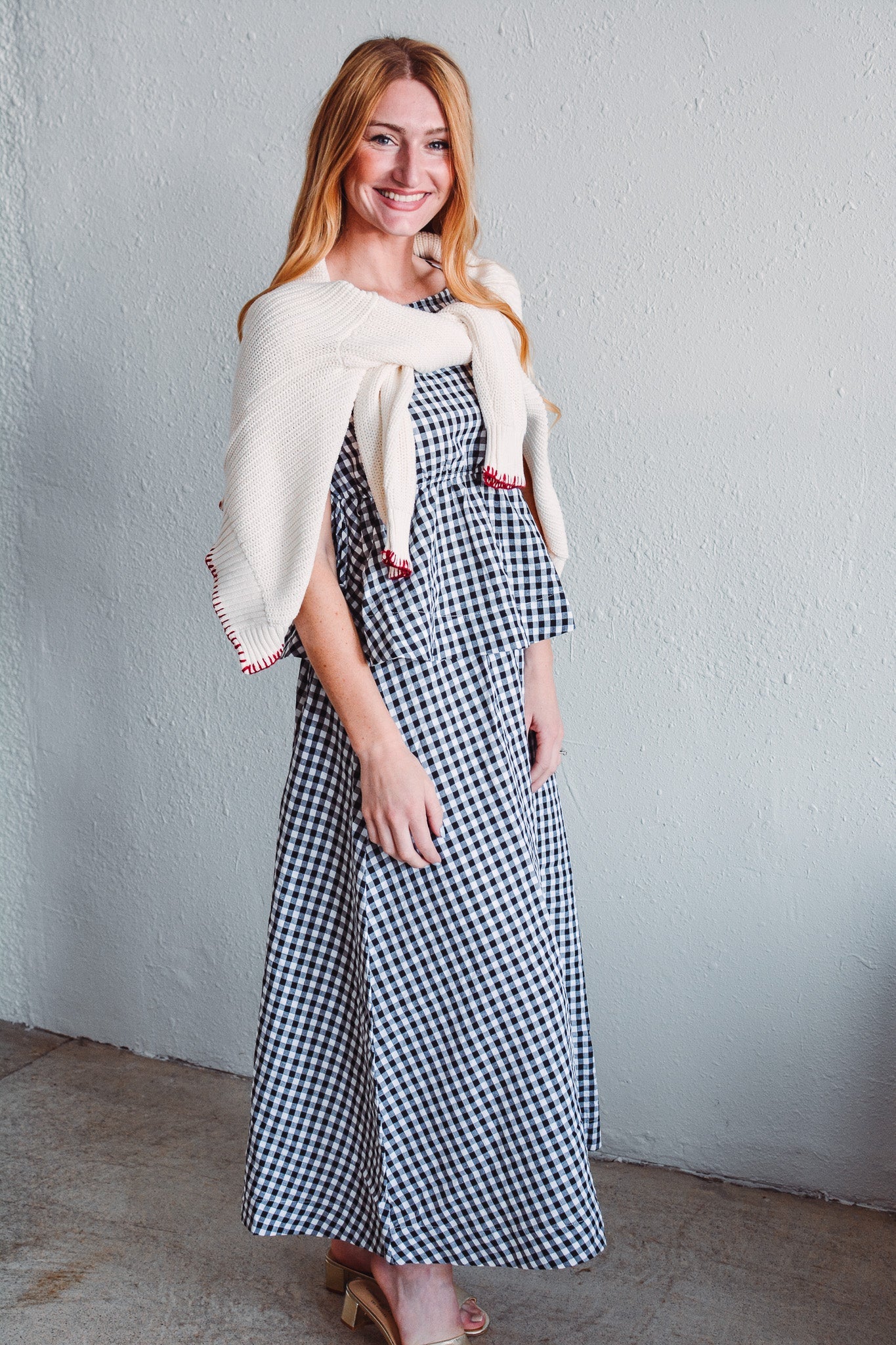 Gingham Breeze Set