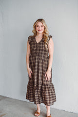 Maeve Plaid Dress