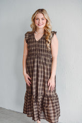 Maeve Plaid Dress