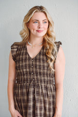 Maeve Plaid Dress