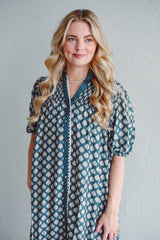 Magnolia Meadow Midi Dress