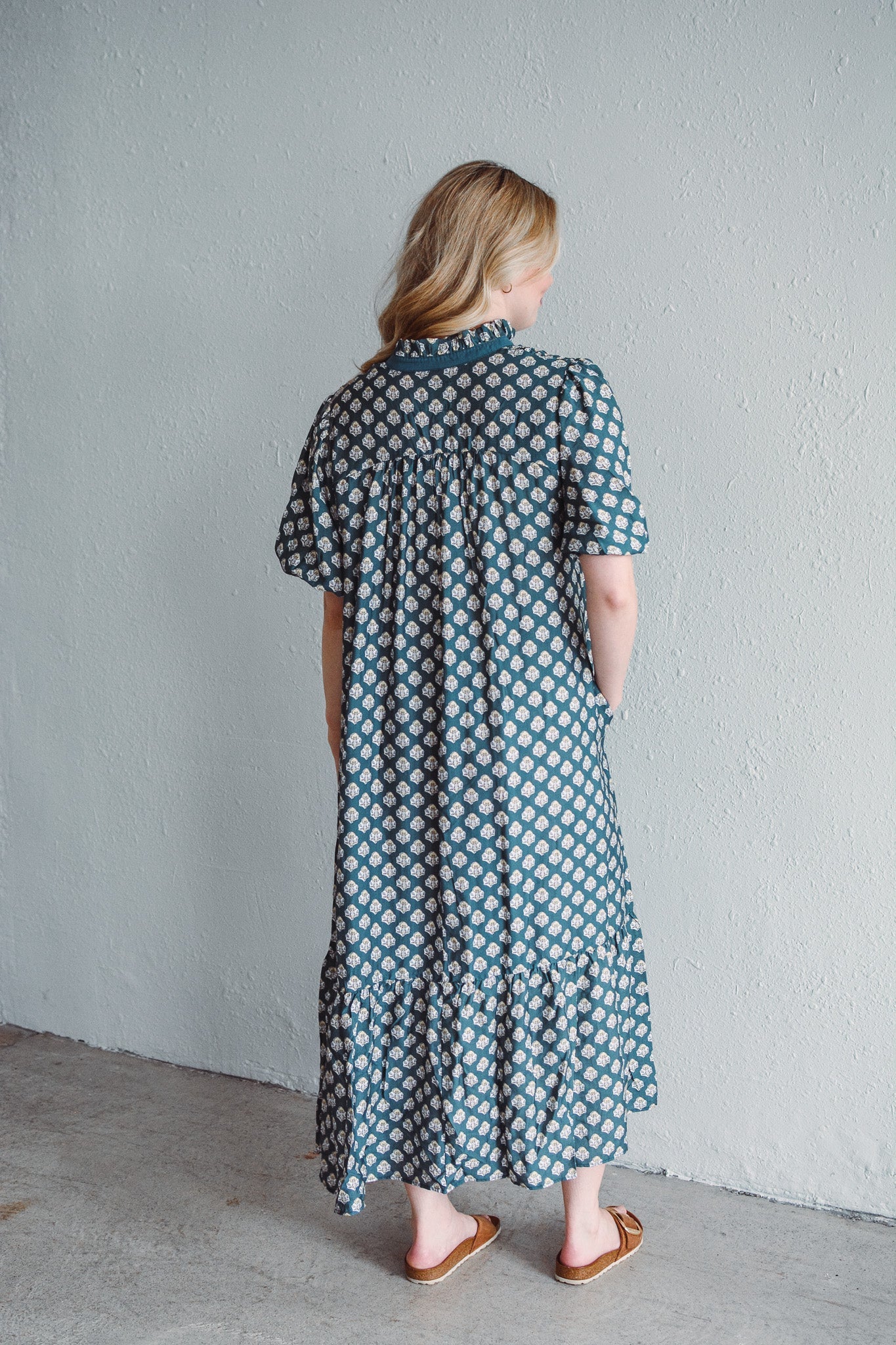 Magnolia Meadow Midi Dress