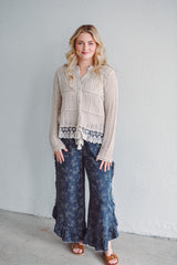 Fleur Ruffle Denim