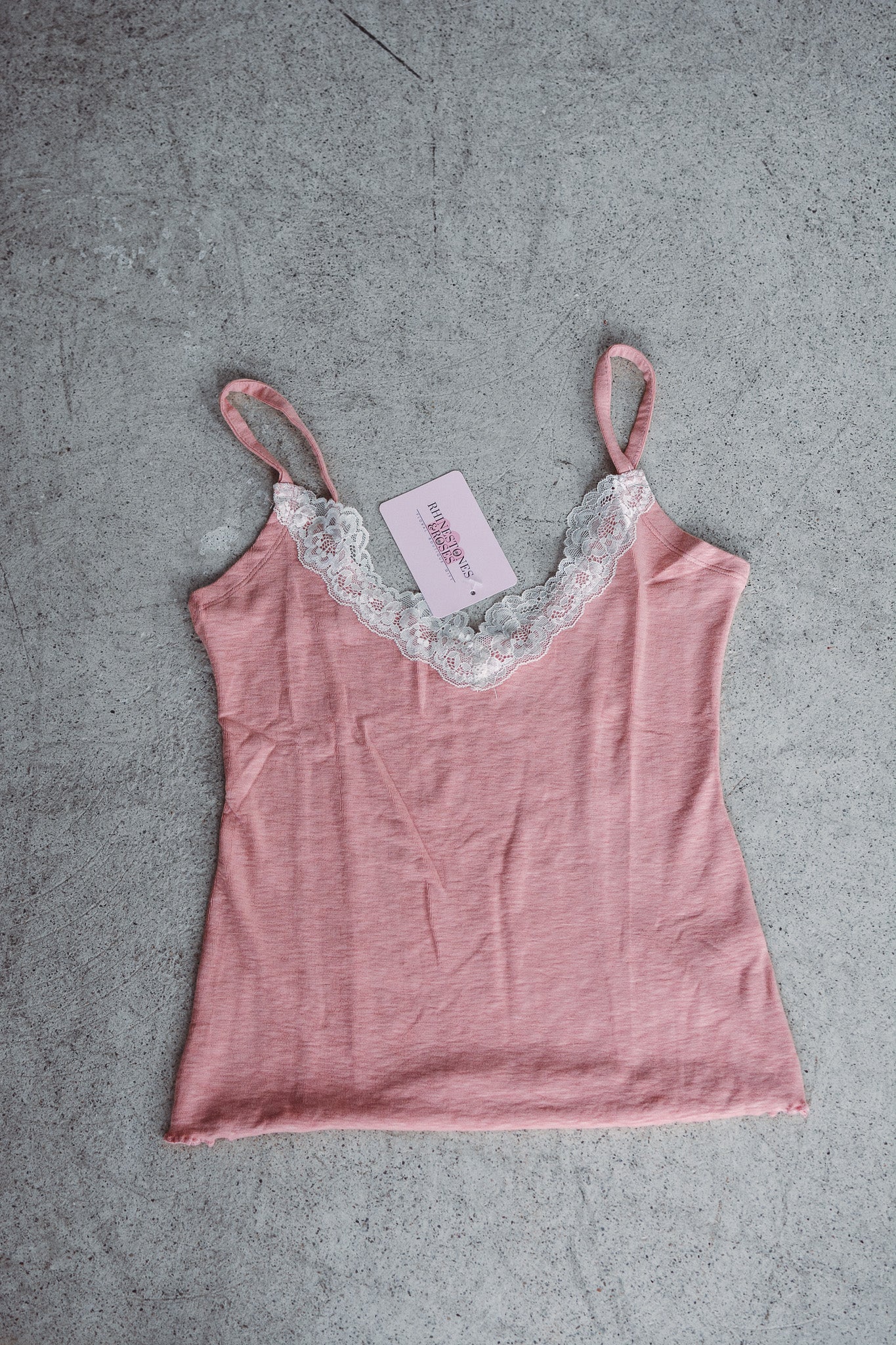 Mauve Lace Camisole